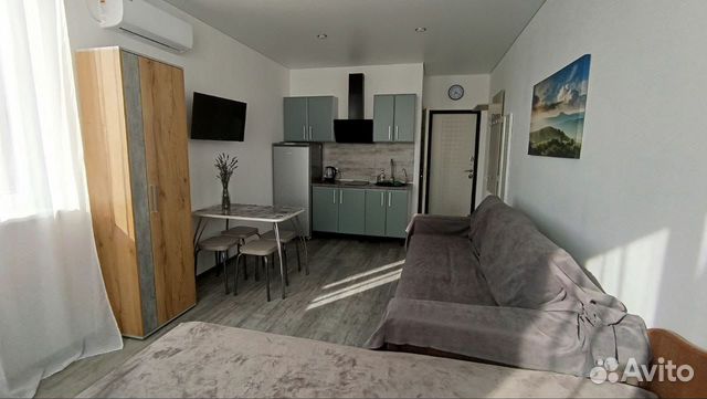 

Квартира-студия, 24 м², 2 кровати