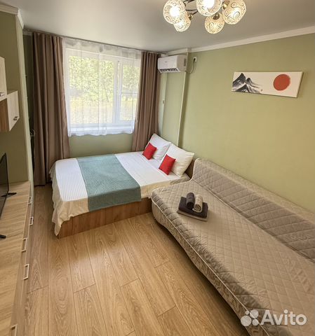 

Квартира-студия, 25 м², 2 кровати
