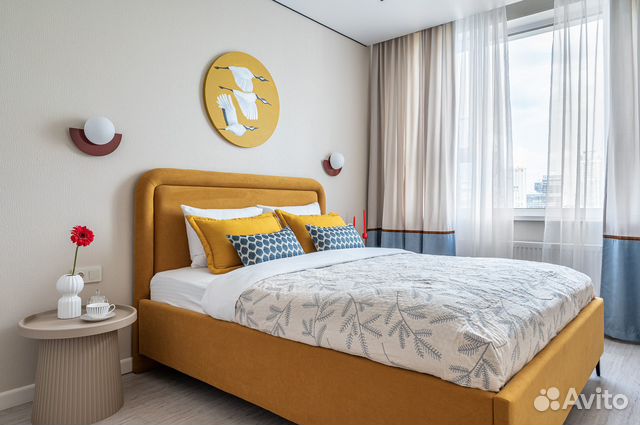 

1-к. квартира, 50 м², 2 кровати