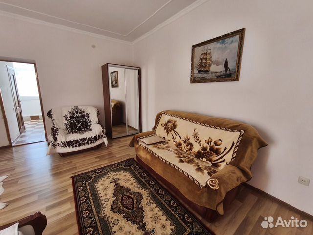 

1-к. квартира, 40 м², 2 кровати