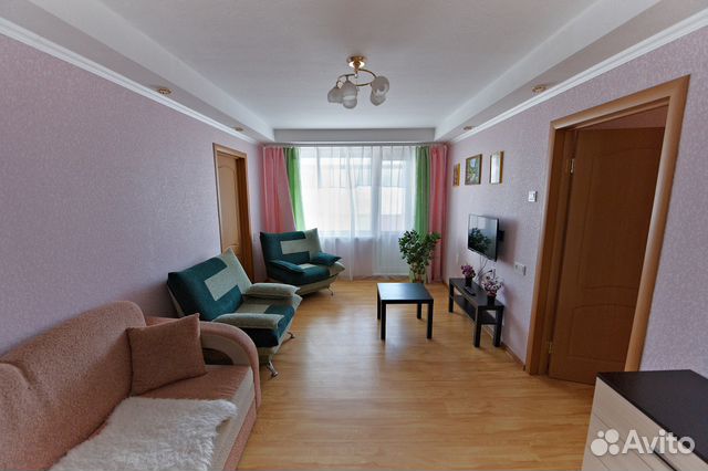 

3-к. квартира, 72 м², 4 кровати