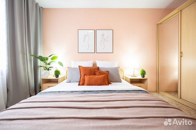 

2-к. квартира, 53 м², 3 кровати