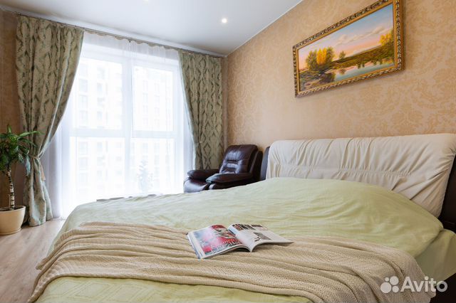 

1-к. квартира, 43 м², 1 кровать