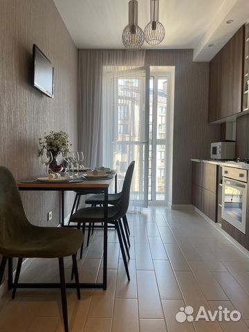 

1-к. квартира, 40 м², 2 кровати