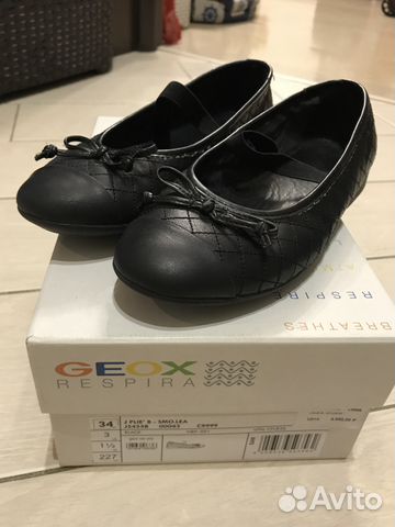 Туфли школьные geox р.34 Туфли школьные geox р.34