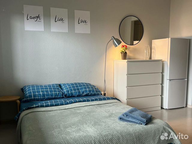 

Квартира-студия, 23 м², 1 кровать
