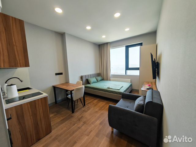 

Квартира-студия, 28 м², 2 кровати