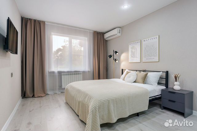 

1-к. квартира, 36 м², 2 кровати