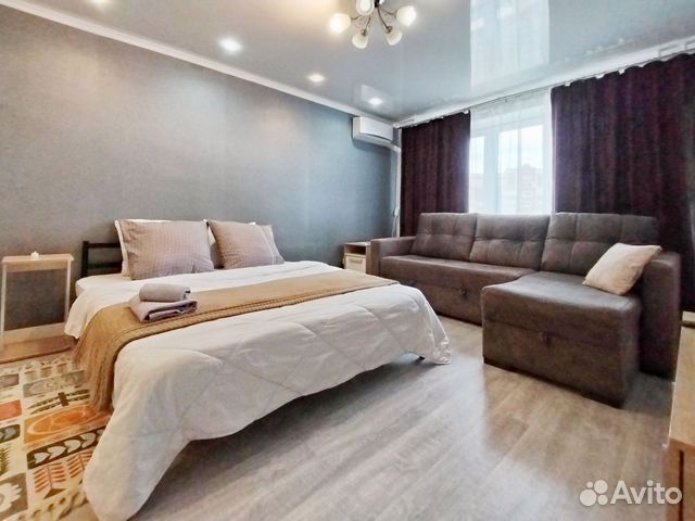 

1-к. квартира, 45 м², 2 кровати