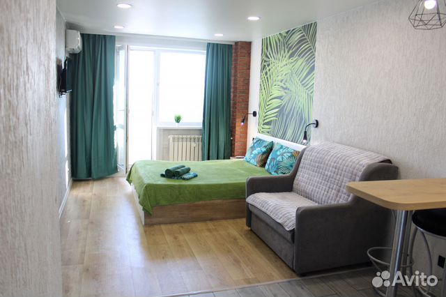 

Квартира-студия, 27 м², 2 кровати