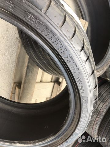 R20 275/30 Dunlop Sp Sport maxx GT пара