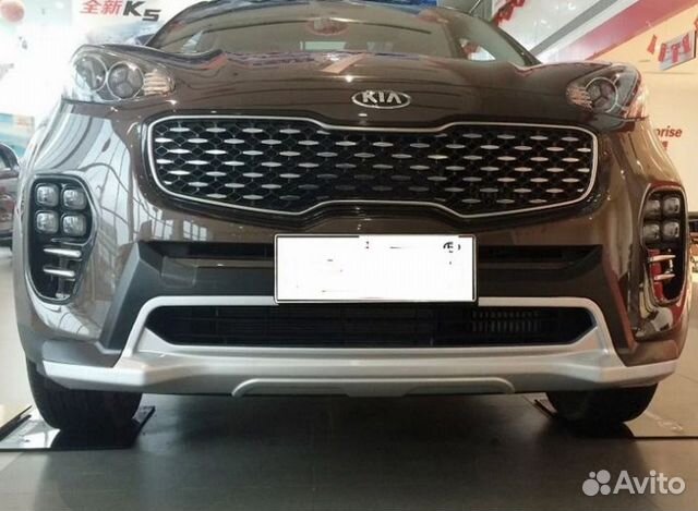 Диффузоры бамперов KIA Sportage 2016 KX-5