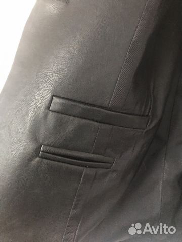 Жакет Zara с кожаными вставками Жакет Zara с кожаными вставками