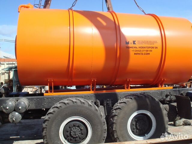 Емкость для ассенизаторской машины 10м3 камаз Емкость для ассенизаторской машины 10м3 камаз