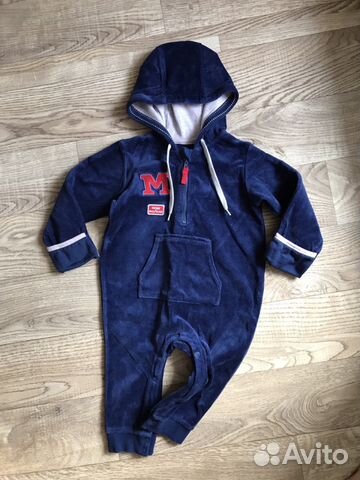 Теплый комбинезон для мальчика