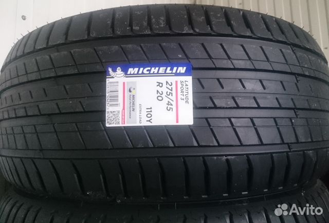 Новые Michelin Latitude Sport 3 275/45 R20 110 Y