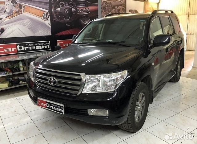 Перетяжка перешив руля Toyota Land Cruiser 200