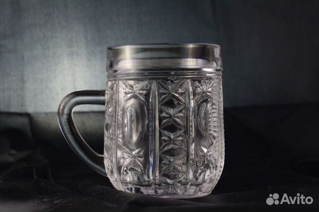 Бочонок Хрустальный с Ручкой Бокал Стопка Кружка