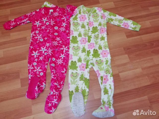 Пижамы теплые д/д 3-4 года. Carters Пижамы теплые д/д 3-4 года. Carters