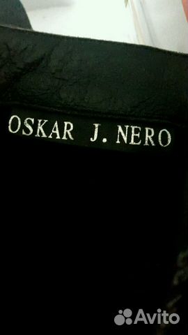 Ботильоны натуральная замша Oscar J.Nero Ботильоны натуральная замша Oscar J.Nero