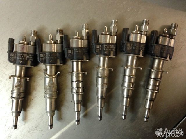 Форсунки бмв BMW n54b30 07-08 ревизия Форсунки бмв BMW n54b30 07-08 ревизия