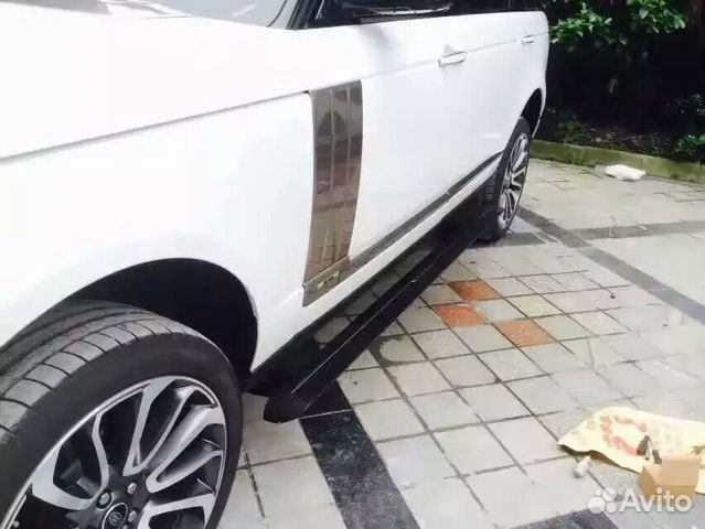 Пороги выдвижные Range Rover Voque IV Long Пороги выдвижные Range Rover Voque IV Long