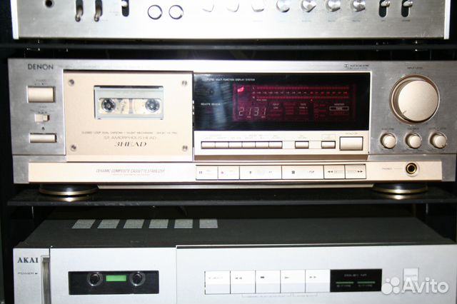 Кассетная дека denon DR- 70G