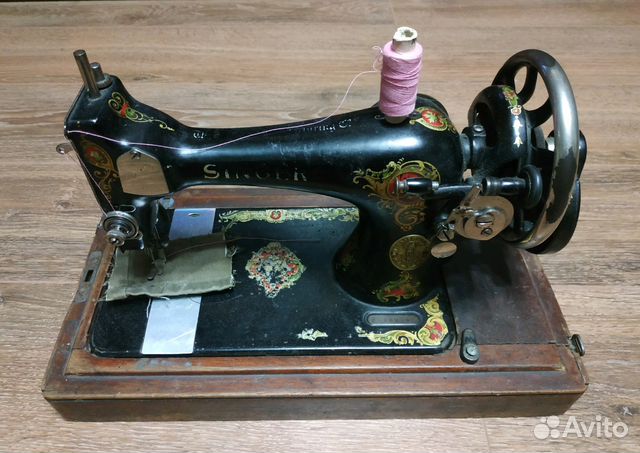 Фото швейной машинки зингер старого образца