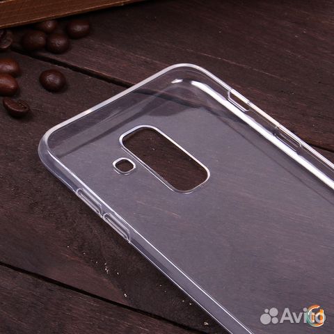 Клип-кейс SAMSUNG A6 Plus 2018 A605 прозрачный