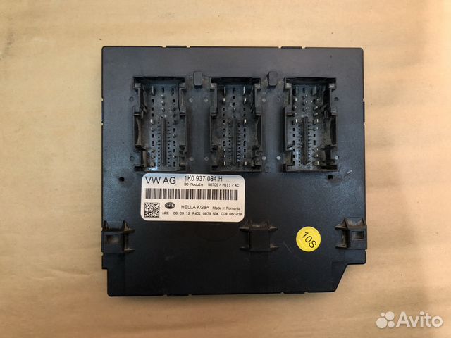 Блок комфорта 1K0937084H Skoda Octavia A5 Блок комфорта 1K0937084H Skoda Octavia A5