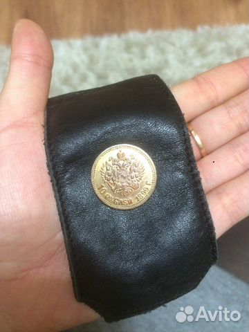 Золотая монета Николай
