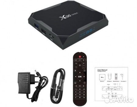 TV Box X96 Max: Amlogic S905X2, 2/16