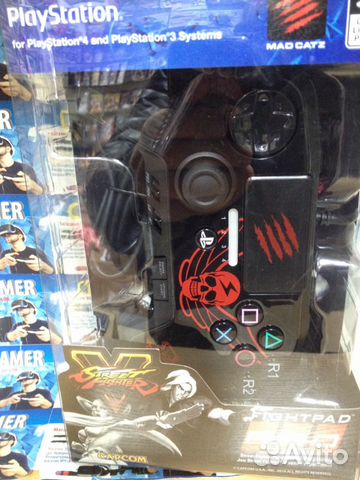 Джойстик PS3/PS4 black