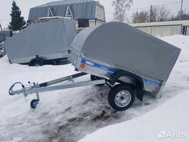 Прицеп Tavials Premium 2.02х1.23 тент 1000мм скос Прицеп Tavials Premium 2.02х1.23 тент 1000мм скос