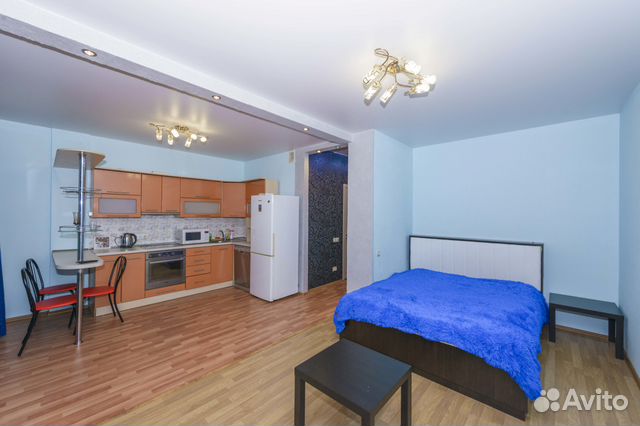 

Квартира-студия, 45 м², 2 кровати