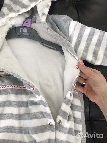 Комбинезон велюровый на хлопковой подкладке babygo Комбинезон велюровый на хлопковой подкладке babygo