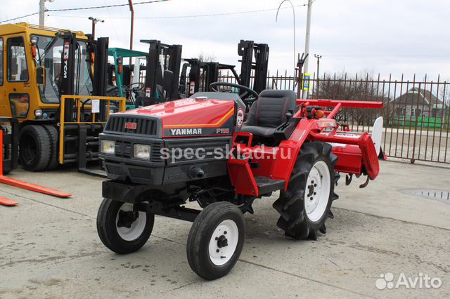 Японский мини трактор yanmar F155S 15 л.с