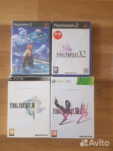 Final Fantasy ps2, ps3, xbox360, коллекционные изд