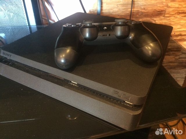 PS4 slim 500gb + игры