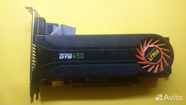 Видеокарта Palit GeForce GTS 450 (128-bit) 1 Гб G