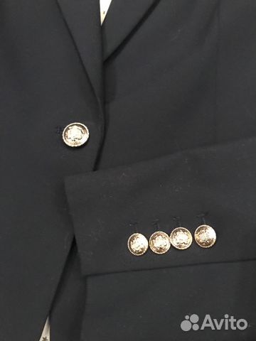 Костюм Zara брюки и пиджак темно-синий