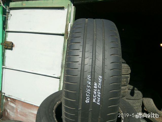 205/55/16 R16 michelin saver.(3-5д,6-2л)