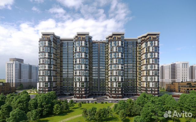 1-к квартира, 39.5 м², 7/18 эт. 1-к квартира, 39.5 м², 7/18 эт.