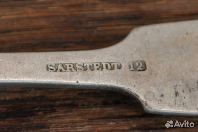 Ложки серебряные, Германия, до 1886 г