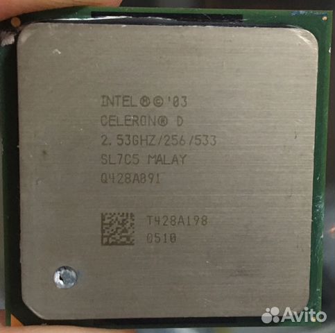 Процессор Intel Celeron-D 325 (2.53GHz 256k-533MHz