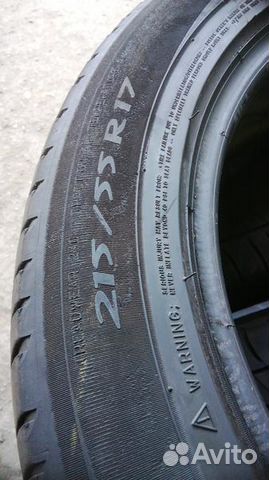 215 55 r17 Michelin 4шт Летние шины