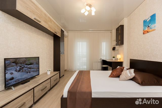 

1-к. квартира, 45 м², 2 кровати