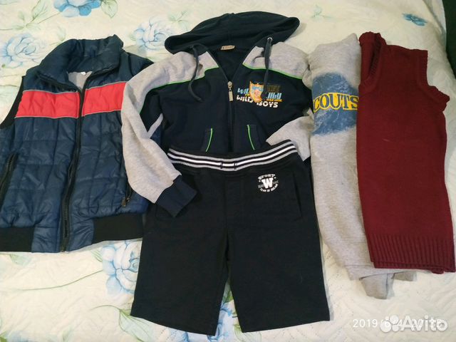 Пакет вещей на мальчика рост 116+ Пакет вещей на мальчика рост 116+