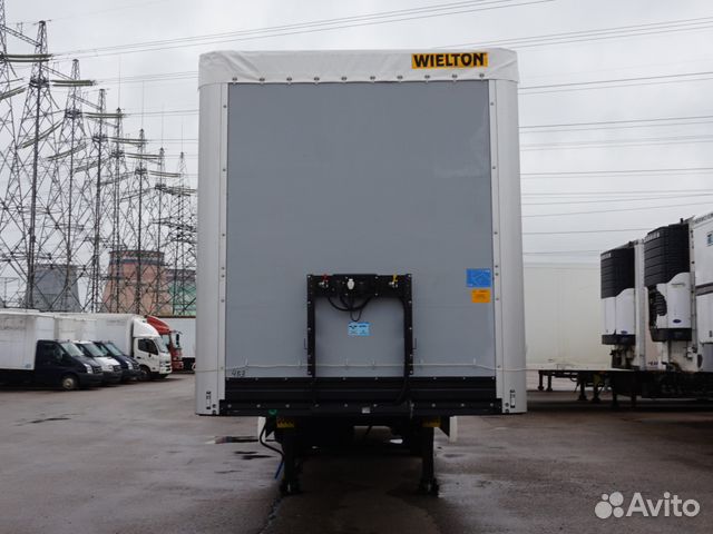 Бортовой шторный полуприцеп wielton NS 3