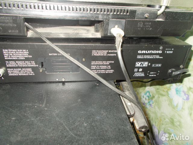 Винтажный тюнер Videoton + grundig цифровой